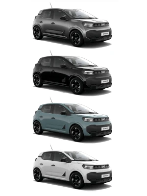 Couleurs de la Dacia Spring